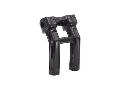 7in. Method Kickback Risers - Black. Fits 1in. Handlebar