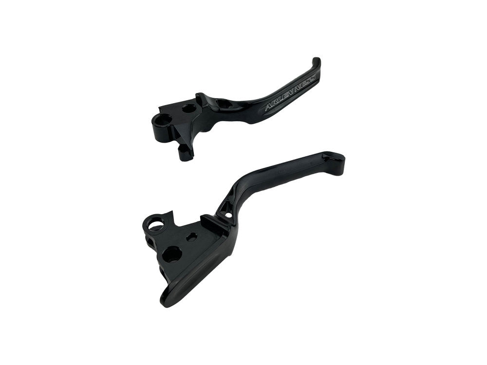 Method Levers - Black. Fits Touring Most 2021-2024 with Cable Clutch