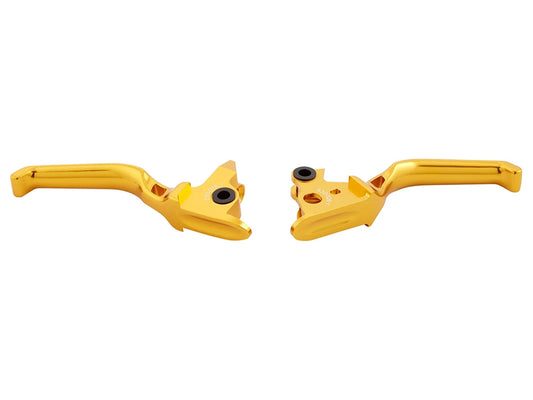 Method Levers - Gold. Fits Softail 2018-2024