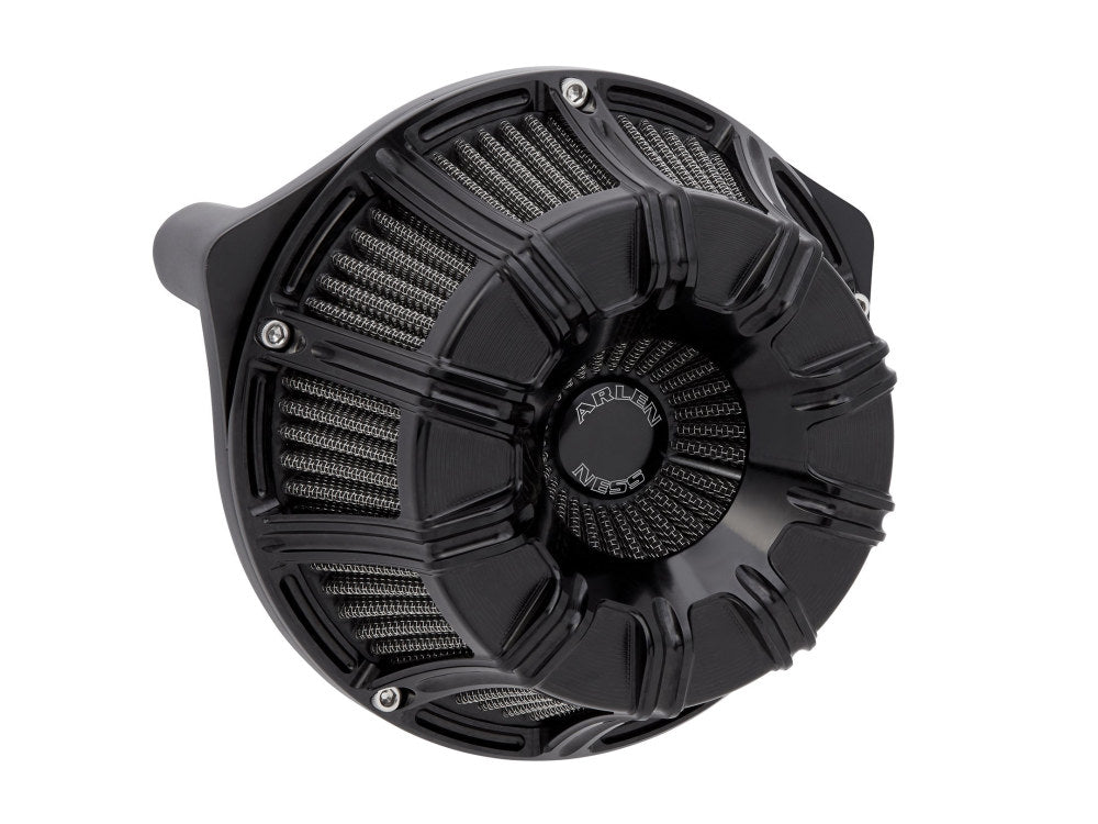 10-Gauge Air Cleaner Kit - Black. Fits Touring 2017-2024 & Softail 2018-2024