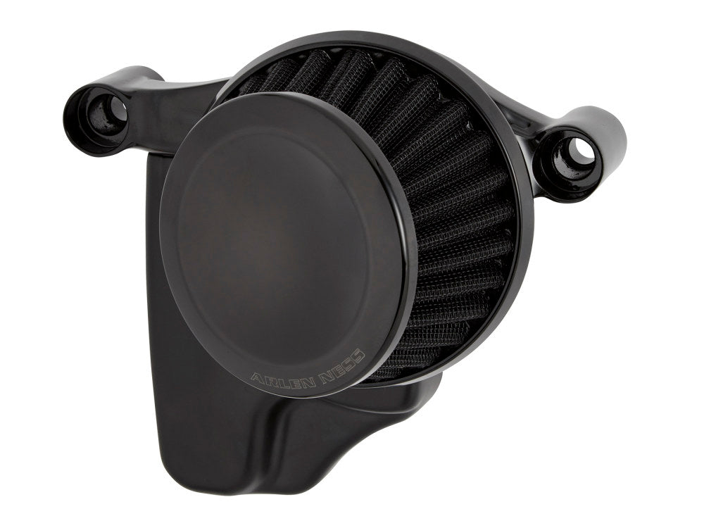 Mini 22° Air Cleaner Kit - Black. Fits Touring 2017-2024 & Softail 2018-2024