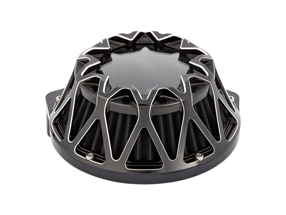 Crossfire Air Cleaner Kit - Contrast Cut. Fits Touring 2017-2024 & Softail 2018-2024