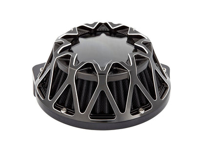 Crossfire Air Cleaner Kit - Contrast Cut. Fits Touring 2017-2024 & Softail 2018-2024