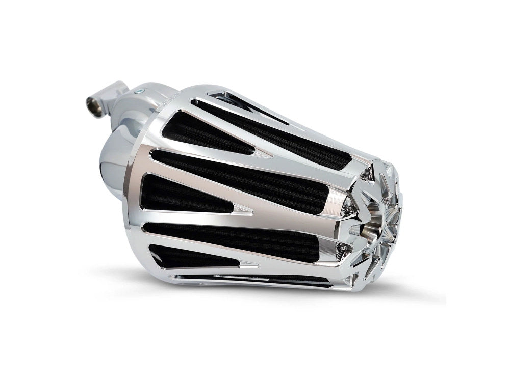 Monster Sucker Crossfire Air Filter Cover - Chrome.