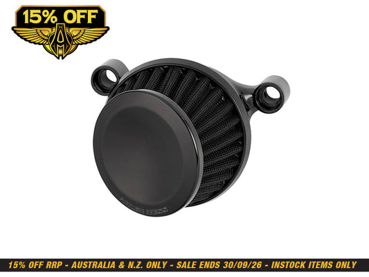 Mini 22° Air Cleaner Kit - Black. Fits Nightster 975 2022up