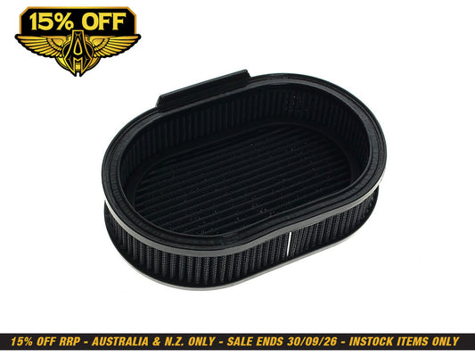 Air Filter Element. Fits Ness Stage 2 Oval Upgrade Air Cleaner.