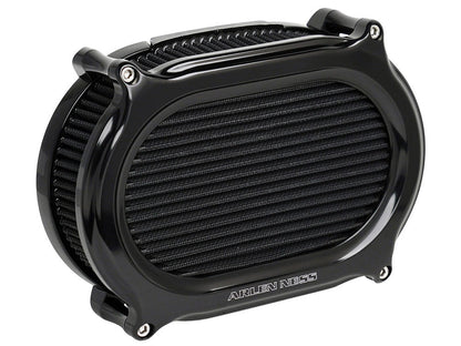 Stage 2 Oval Performance Air Cleaner Upgrade Kit - Black. Fits Touring 2017-2024 & Softail 2018-2024 with Ventilator/Oval Air Cleaner