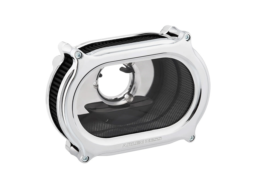 Method Oval Performance Air Cleaner Kit - Chrome. Fits CVO Touring 2023up, Street Glide & Road Glide 2024up, Touring 2025up & Softail 2025up