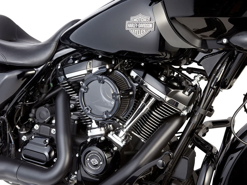 Method Clear Air Cleaner Kit - Black Anodized. Fits CVO Touring 2023up, Street Glide & Road Glide 2024up, Touring 2025up & Softail 2025up