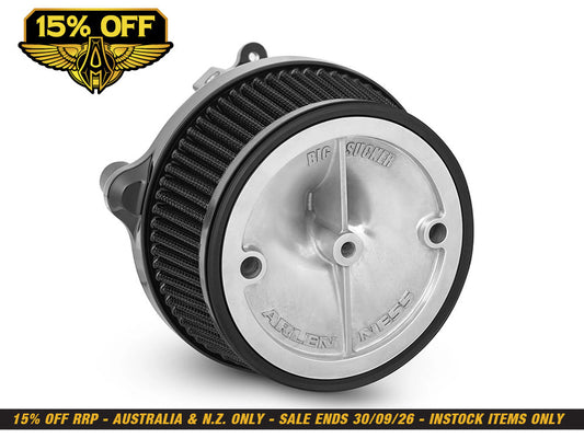 Stage 1 Big Sucker Air Cleaner Kit - Black. Fits CVO Touring 2023up, Street Glide & Road Glide 2024up, Touring 2025up & Softail 2025up