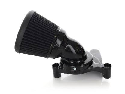 Velocity 65 Degree Air Cleaner Kit - Black. Fits Touring 2017-2024 & Softail 2018-2024