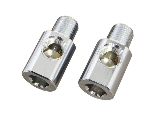 90 degree Elbow Oil Fitting with 1/8in. NPT Male Thread & x 1/8in. NPT Female Thread.