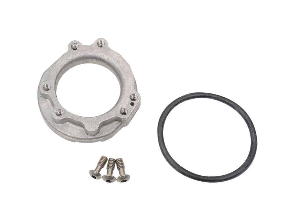 Mikuni HSR Adapter to Harley CV Air Cleaner Bolt Pattern. Fits 42mm, 45mm & 48mm Mikuni Carburettors