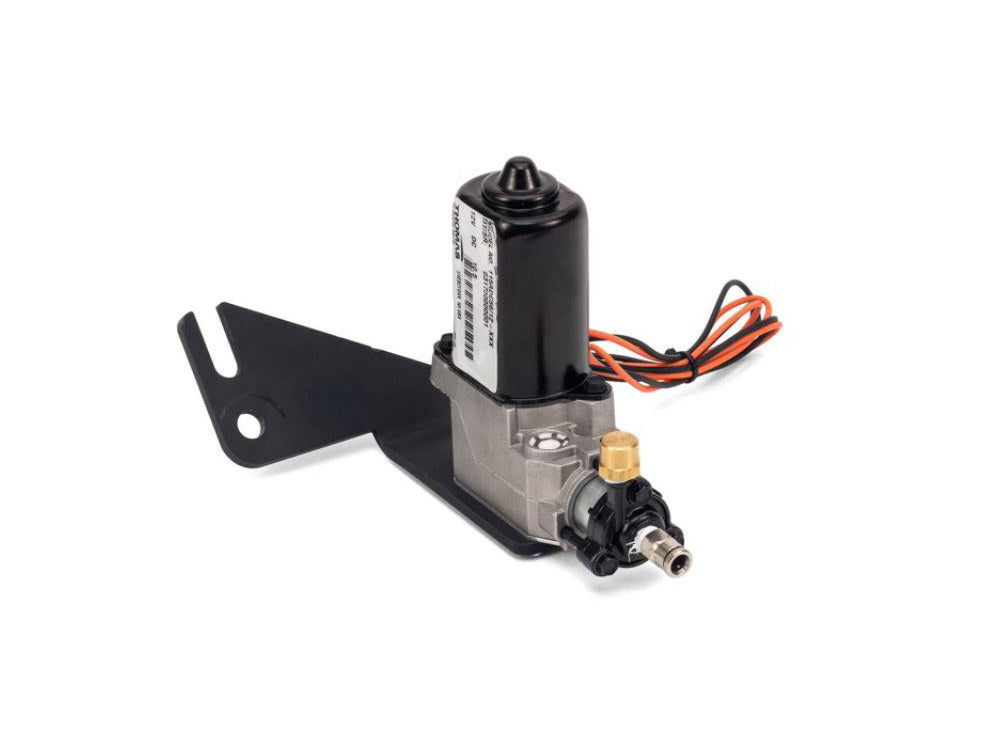 Rear Air Shock Absorbers - Black. Fits Dyna 2008-2017.