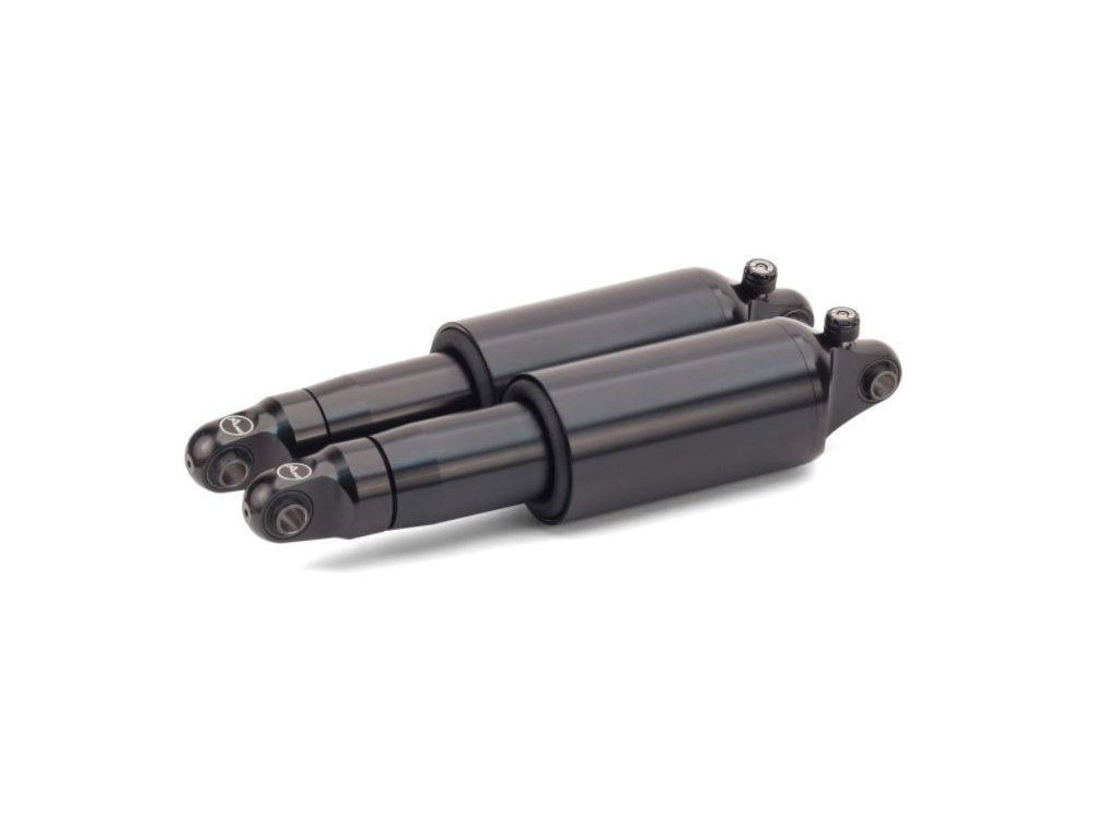 Adjustable Rear Air Shock Absorbers - Black. Fits V-Rod 2007-2017.