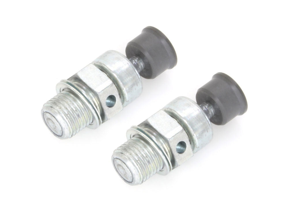 Compression Release Valves - Sold as a Pair. Overall Length = 1.080in. x Thread Length = 0.425in.