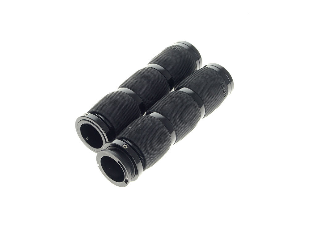 Air Cushion Handgrips - Black. Fits Indian Touring Bikes 2018up