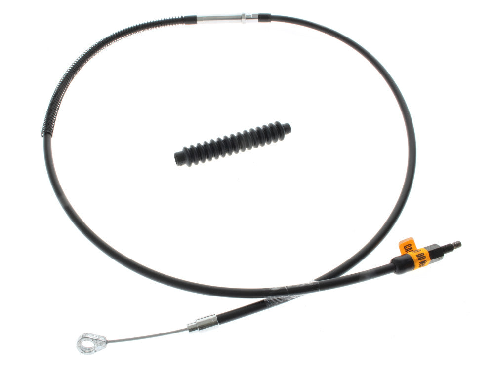 60in. Long Black Vinyl Clutch Cable. Fits 5Spd Big Twin 1987-2006