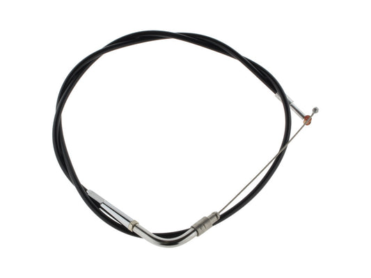 34in. Long Black Vinyl Throttle Cable. Fits Big Twin 1996-2017