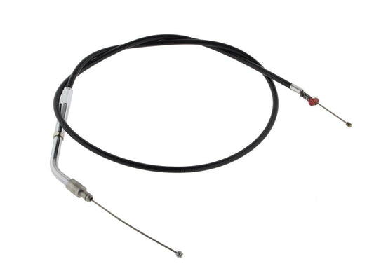 30in. Long Black Vinyl Idle Cable. Fits Sportster 1996-2006