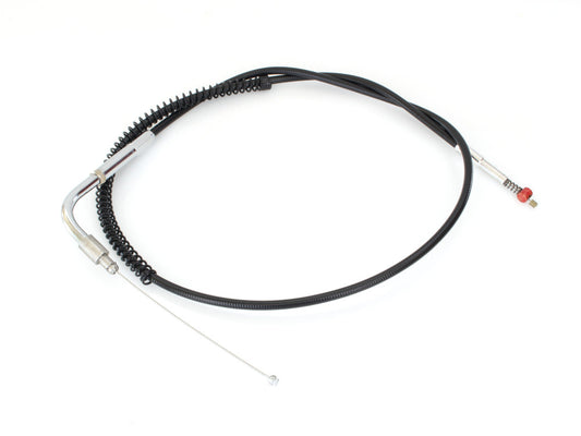 31.5in. Long Black Vinyl Idle Cable. Fits Big Twin 1996-2017