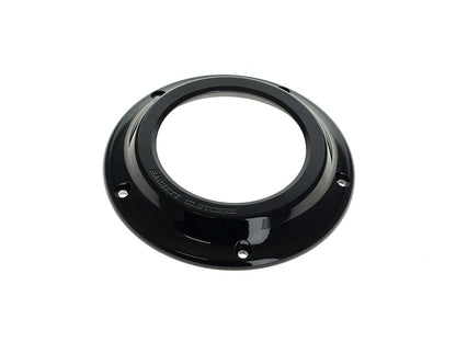 Scorpion Series Clear Derby Cover - Black. Fits Touring 2016up