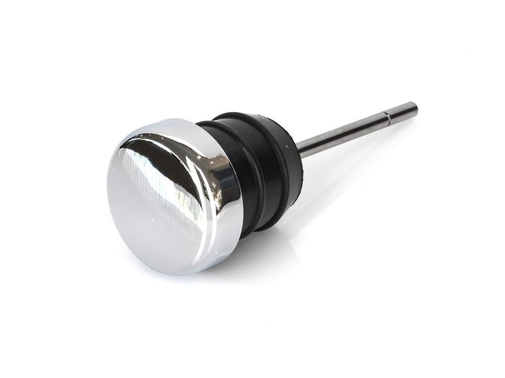 Engine Oil Dipstick - Chrome. Fits Softail 1984-1999 & Sportster 1982-2003