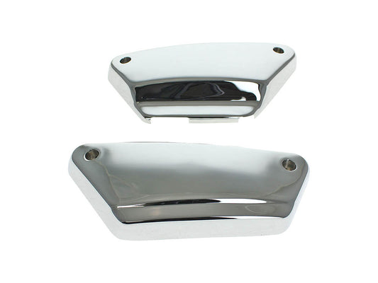 Side Covers - Chrome. Fits FXR 1982-1994