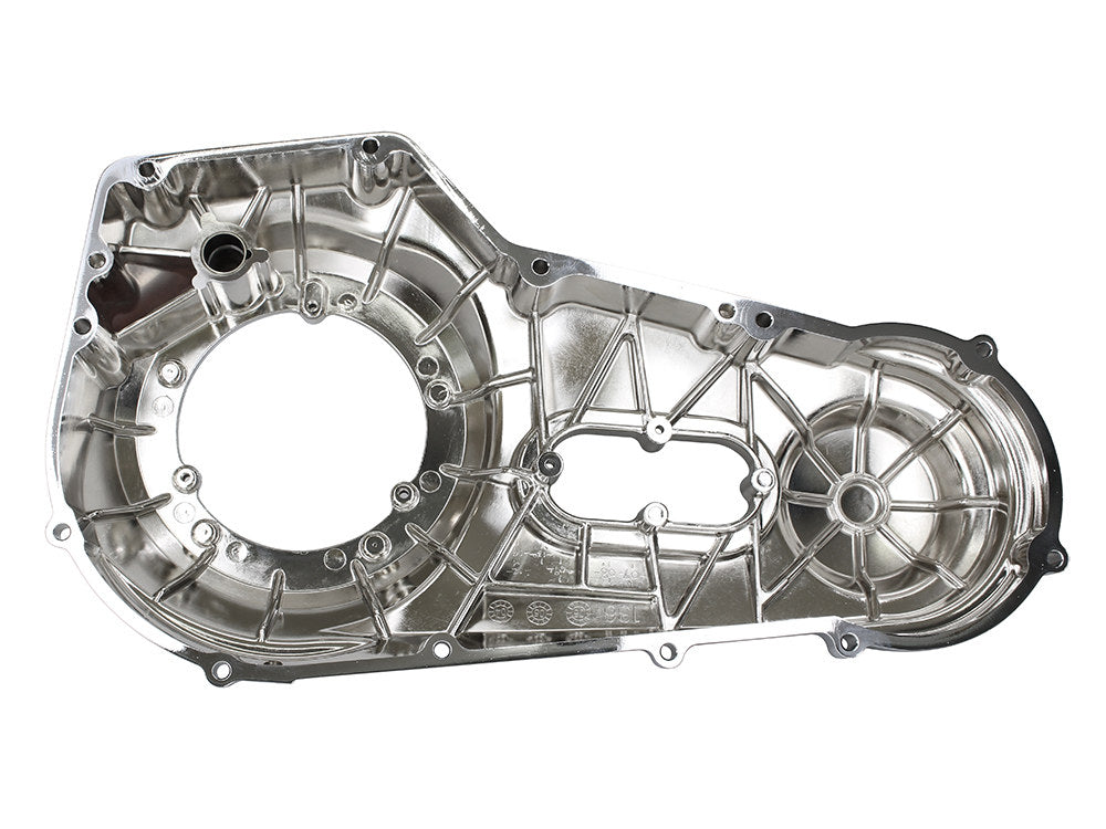 Outer Primary Cover - Chrome. Fits Softail 1989-1993 & Dyna 1991-1993.