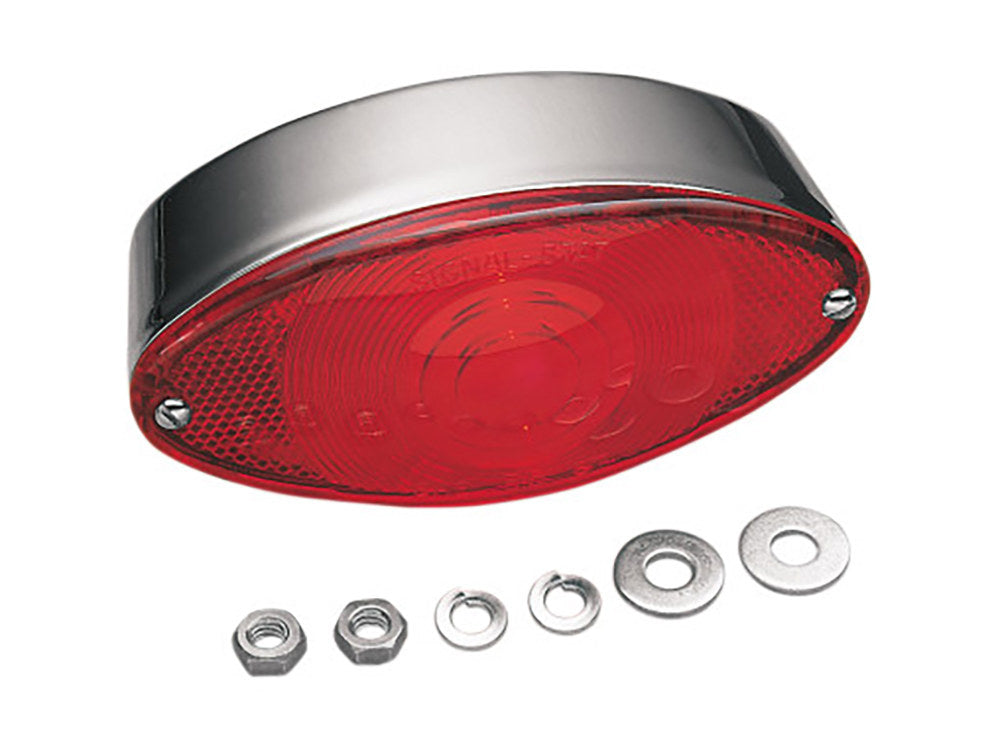 Cats Eye Taillight - Chrome.