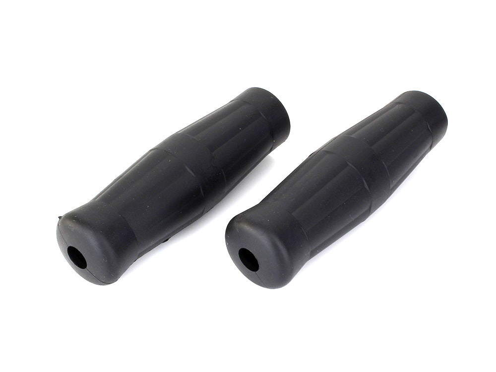 Vintage Style Handgrips - Black.