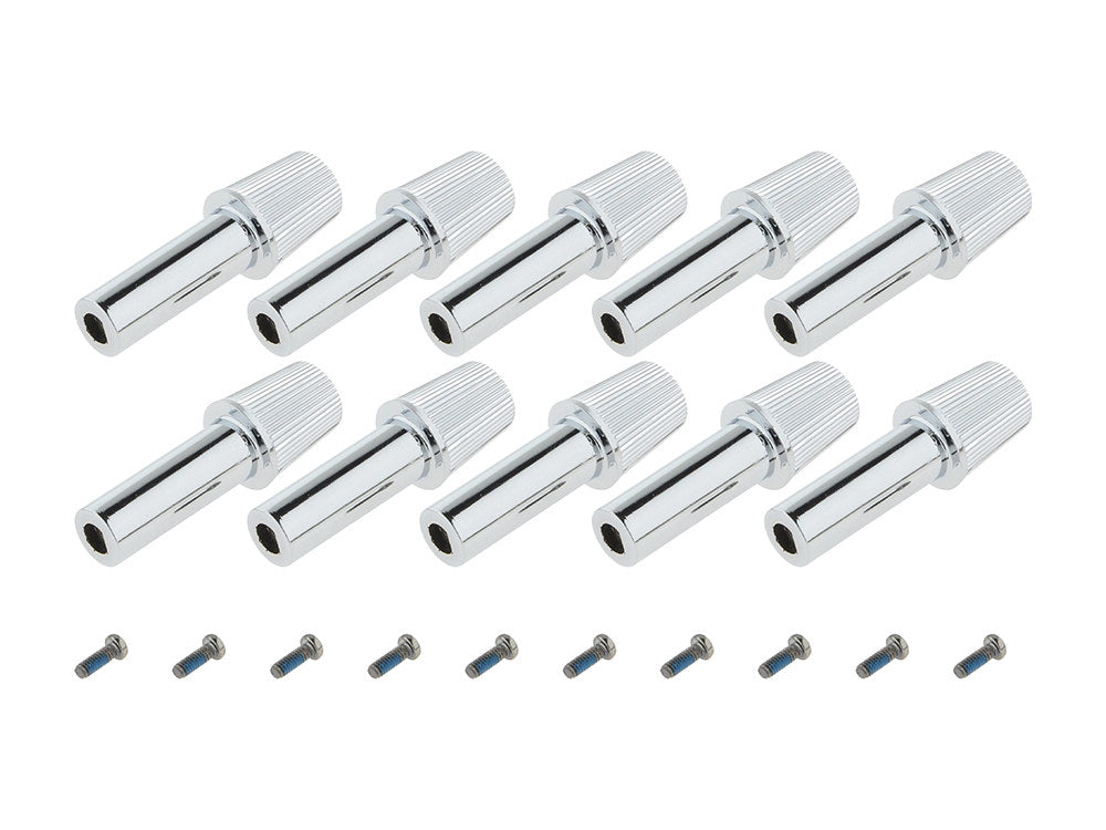 Speedometer Trip Knob - Chrome - Pack 10. Fits Softail 1990-1995.