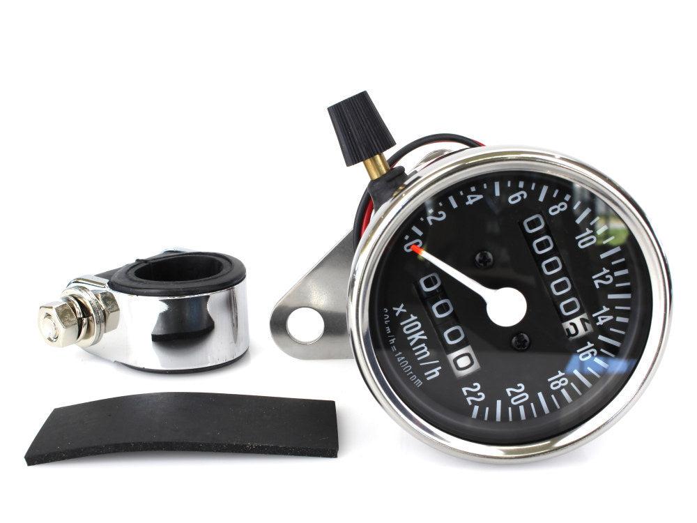 KPH Mini Speedo with Trip Meter & 2:1 Ratio.
