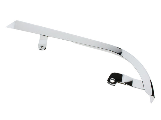 Upper Belt Guard - Chrome. Fits Dyna 1991-1999.
