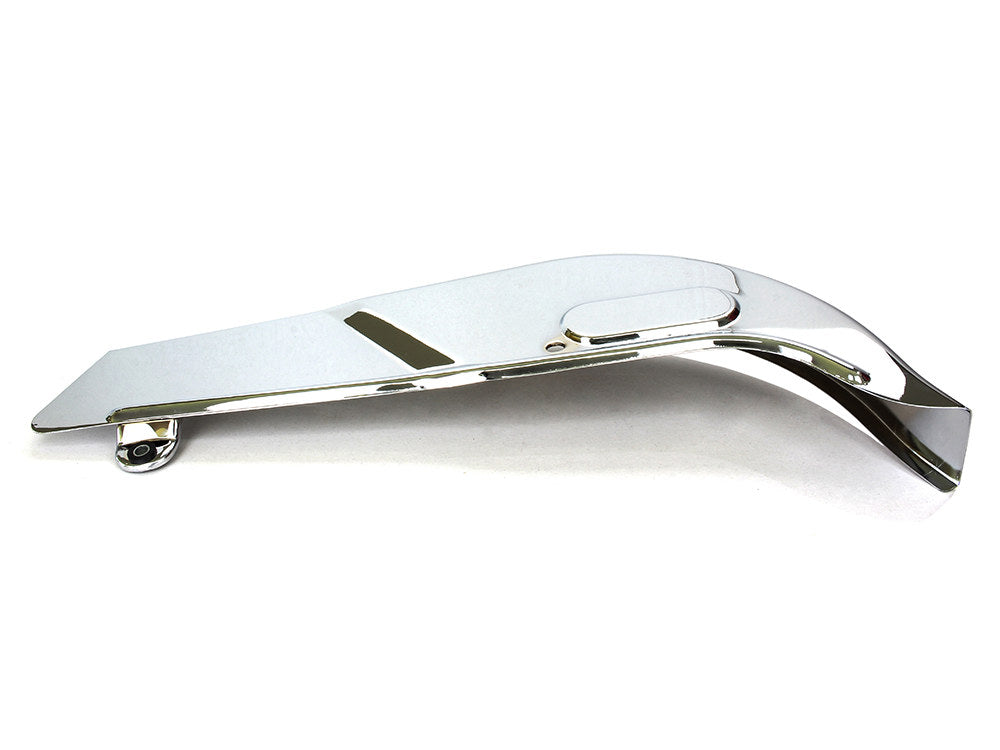 Chain Guard - Chrome. Fits 4Spd FL Big Twin 1963-1984