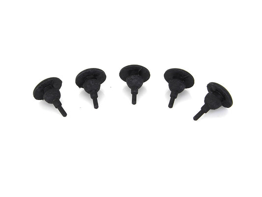 Jiffy Stand Bumper Rubber - Pack of 5. Fits Softail 1989-2006, Dyna Convertible 1994-2000, Dyna Super Glide Sport 1999-2005 & Sportster 1986-1988