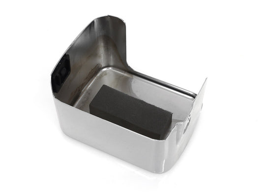 Coil Cover - Chrome. Fits Carbureted Softail Models 2000-2006.