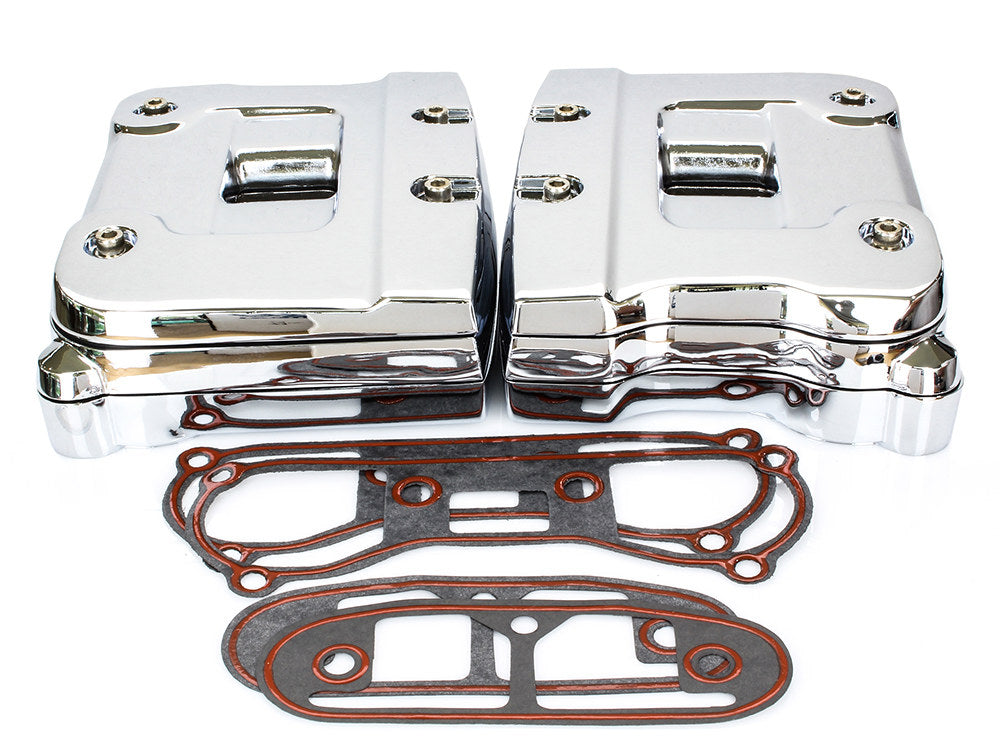 Rocker Covers - Chrome. Fits Big Twin 1984-1991.
