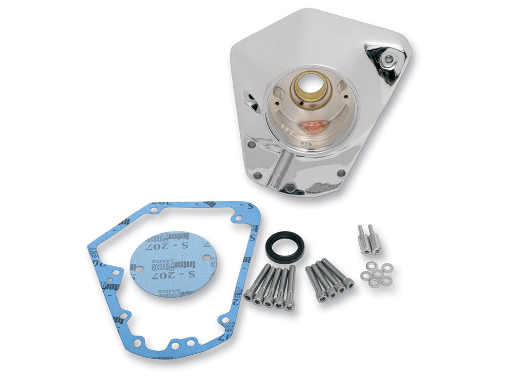 Cam Cover - Chrome. Fits Big Twin 1993-1999 with Evo Engine.
