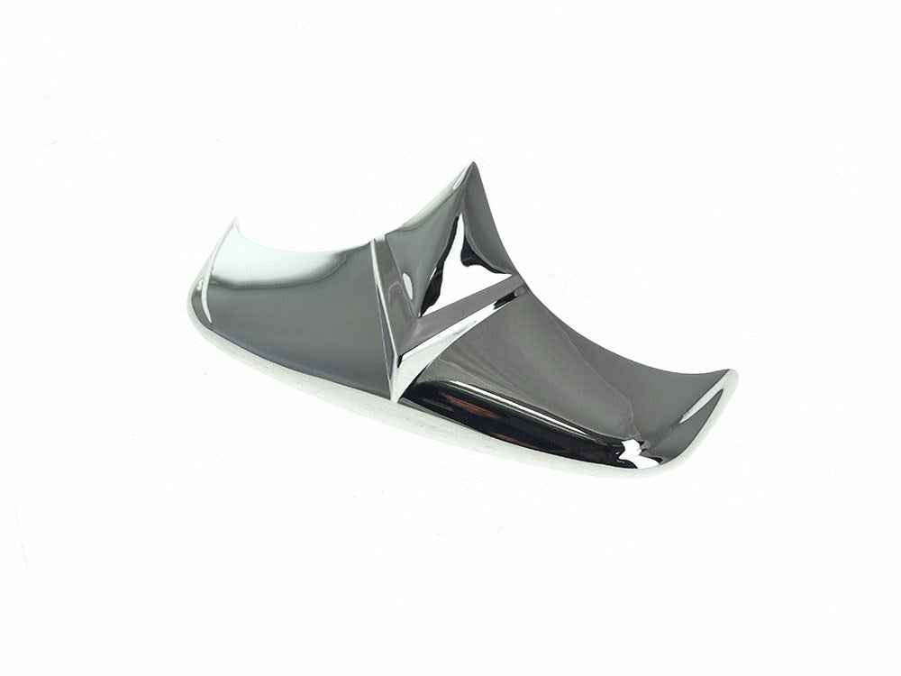 Rear V-Type Style Fender Tip - Chrome. Fits FL 1959-1986