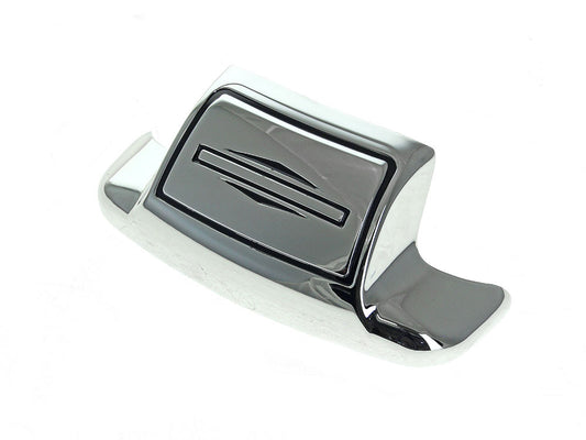 Rear Nostalgic Chevron Style Fender Tip - Chrome. Fits FL 1959-1986