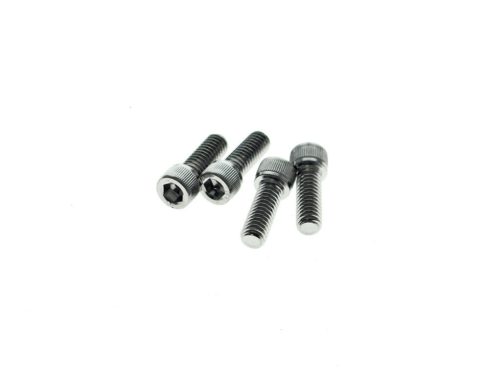 Handlebar Top Clamp Hardware with 5/16-18 x 7/8in. Socket Head Bolts - Chrome.