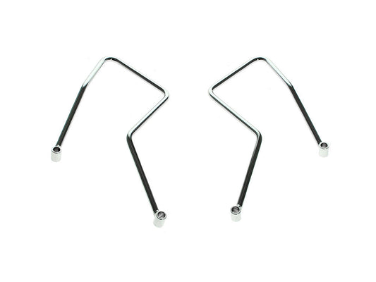 Saddlebag Supports - Chrome. Fits FX 1971-1985 & FXWG 1980-1986