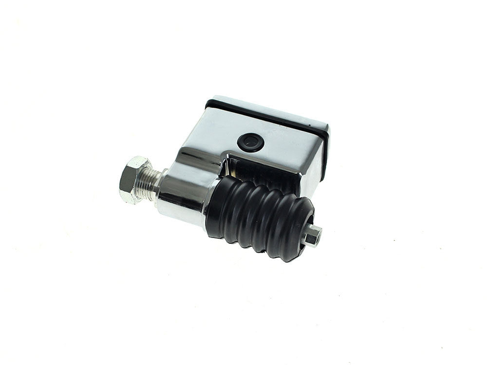 Rear Brake Master Cylinder - Chrome. Fits Dyna 1991-2005.