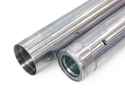 Hard Chrome Fork Tubes. +6in. Oversize. Fits Softail Models 2018up