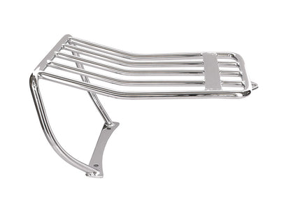 Luggage Rack - Chrome. Fits FXST 2006-2015 with 200 Rear Tyre & Bob Tail Fender.