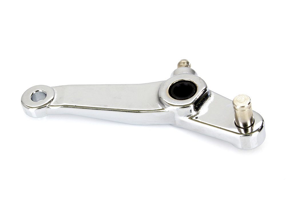 Transmission Shift Lever Arm - Chrome. Fits FL & FXWG 1979-1986.