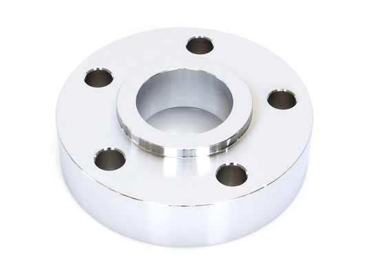 1in. Pulley Spacer with Lip. Fits H-D 2000up Wheels. Chrome.