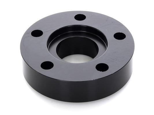 1in. Pulley Spacer with Lip. Fits H-D 2000up Wheels. Gloss Black.