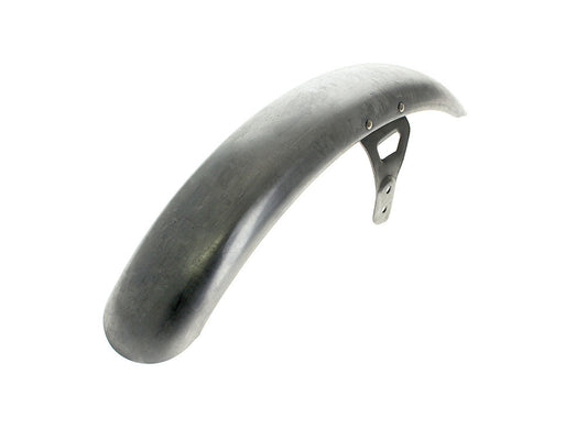 Front Fender - Raw. Fits Mid Glide Dyna 2006-2017, Softail Street Bob 2018up & Standard 2020-2024 with 19in. Front Wheel